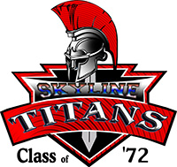 Skyline High School Oakland Alumni logo class of 72